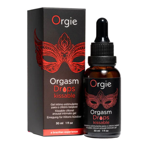 Gel tăng khoái cảm nếm được Orgie orgasm drops kissable