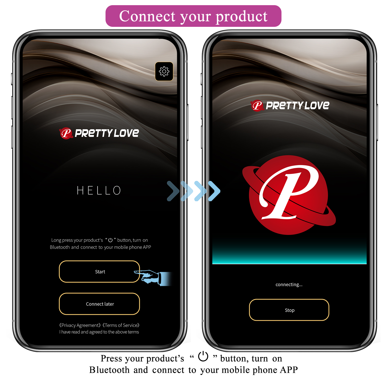 Trứng rung táp cực mạnh kết nối app Prettylove Kaila